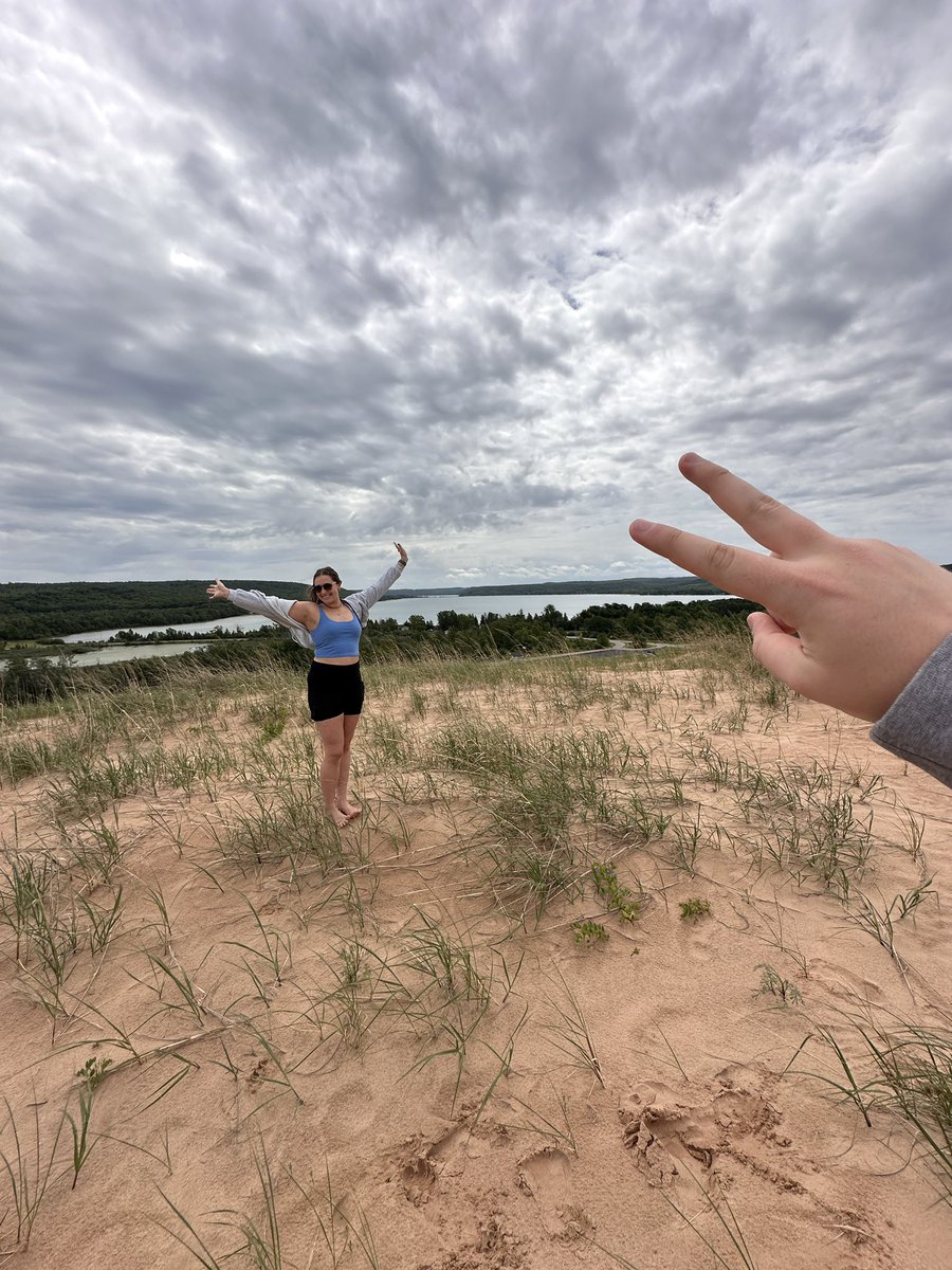 climbed some dunes saw some nature.