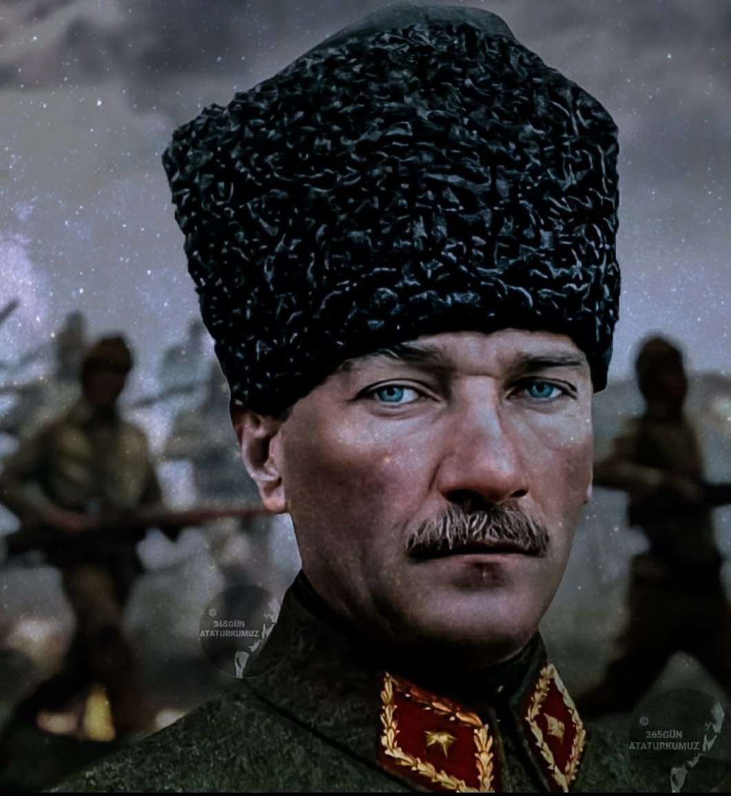 1Lina1_'s tweet photo. Tek Lider var.
#MustafaKemalAtatürk https://t.co/ATTgAmoLTX