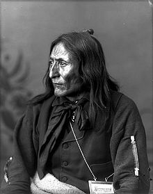 CraigBaird's tweet photo. It is Indigenous History Month and this is the story of Chief Crowfoot!

Crowfoot (Isapo-Muxika) was born around 1830 in what is now southern-Alberta. He was first given the name Shot-Close, and then later given the name Bear Ghost.

When his father was killed, Crowfoot took his name Packs a Knife. After his father's death, Crowfoot's mother joined the Siksika Tribe.

As a young man, he fought in at least 19 battles and was respected for his skills as a warrior and leader.
While he was a skilled warrior known for his bravery, he preferred the path of peace and reason when possible.

In 1877, he was involved in the negotiations over Treaty 7. He did not want to give up land to settlers just to watch them kill the bison, but he also knew that settlers were coming regardless. He pushed to get the most favourable terms he could for his people.

Despite his efforts, the government failed to live up to the terms and barely provided enough rations for the Blackfoot to survive on. 
In 1885, he did not participate in the North-West Resistance, knowing any victories would be only temporary for his people and hurt them in the long run.

You can learn more about his life in my episode about him, or read the transcript here: https://t.co/joqwqdHm9E

After the North-West Resistance, he asked for a pardon for his adopted son Poundmaker, but this was refused. Many politicians believed Crowfoot's refusal to join the Northwest Resistance was loyalty to the Crown. 

In reality, Crowfoot knew the fight would not help his people.

Chief Crowfoot died on April 25, 1890. Over 800 people attended his funeral, including government dignitaries.  In 2014, artifacts from his life were returned to his people from the Royal Albert Museum. He is currently a finalist to be on the five dollar bill.

If you enjoy my Canadian history content, you can support my work with a donation at https://t.co/ori5TwxQs3