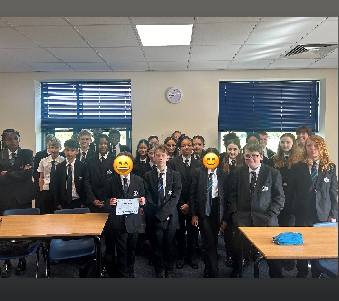 HeartofHatton's tweet photo. Congratulations to 7R2 our winning form for behaviour during the last week of term. We are looking forward to seeing these standards maintained during the last term. #excellentachievement https://t.co/dIJK7girAC