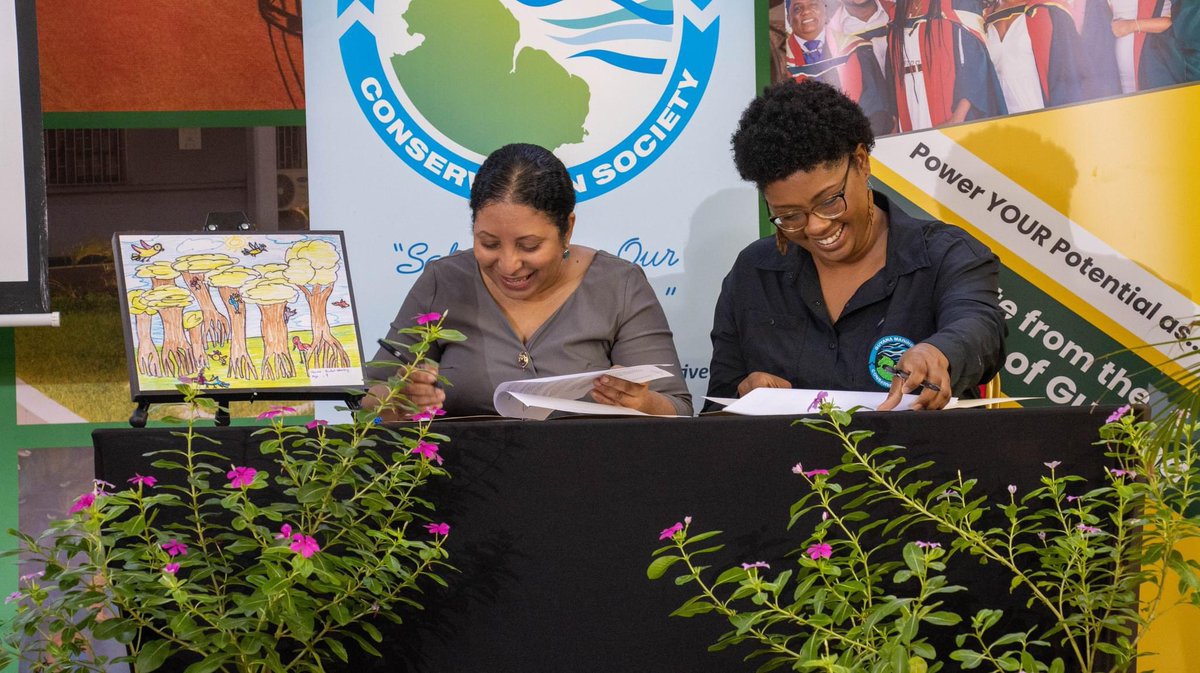 UG PRESS RELEASE
Georgetown /Guyana/ University of Guyana/ Friday, June 7, 2024

UG, Guyana Marine Conservation Society Sign MoU to Boost Research and Public Awareness on Sustainable Environmental Practices

Please see full story on UG’s Facebook page.