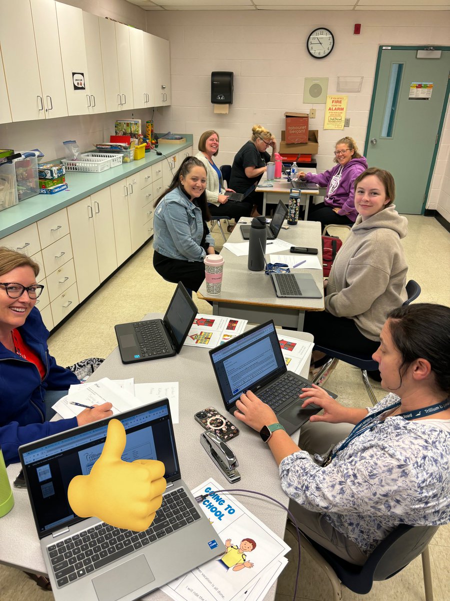 Transition planning well underway. <a href="/LadyMackenziePS/">Lady Mackenzie PS</a> <a href="/TLDSB/">TLDSB</a>
