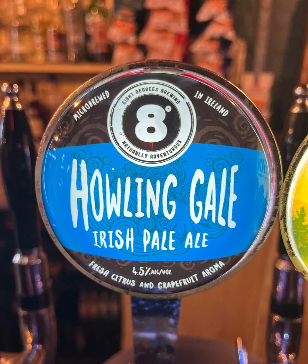 8degreesbrewing's tweet photo. Now pouring at @FionnbarraCork! Find yourself a #HowlingGaleAle on Douglas Street, just the thing for a sneaky pint if you're out and about in #CorkCity.
#corkpubs
#corkbeerforcorkpeople https://t.co/SorB9JFzEZ