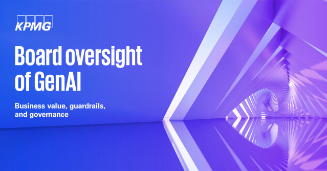 With GenAI dominating discussions in the C-Suite and the boardroom, the #KPMGBLC shares key areas of focus and questions to ask as boards helps management prepare for the challenges and opportunities presented by #GenAI. bit.ly/4bM6CL2
