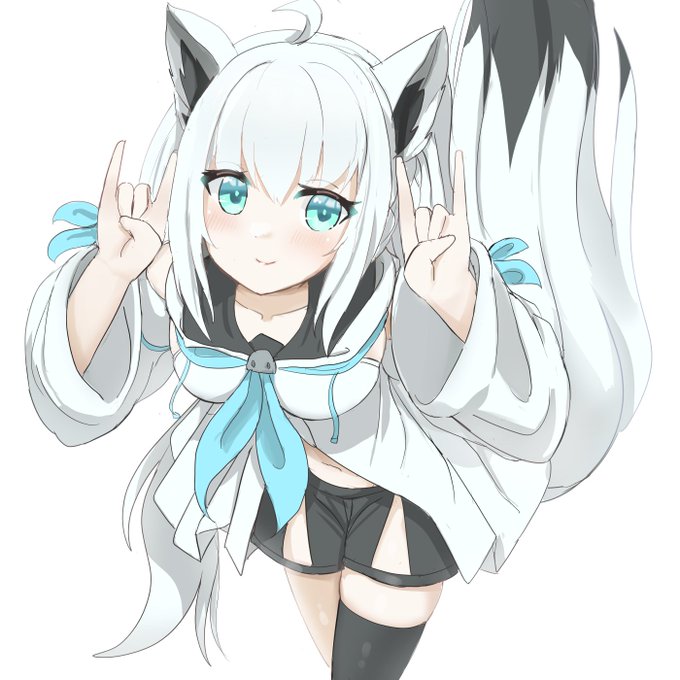 こんこん～🌽
#絵フブキ 