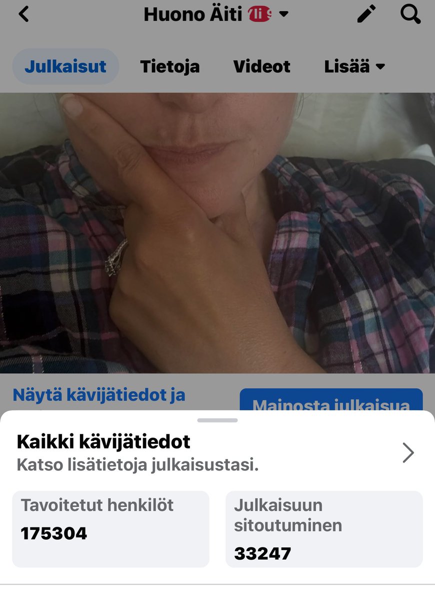 Joku media totesi, ettei näissä vaaleissa luonto kiinnosta. Kyllä muuten kiinnostaa. 175 000 suomalaista nähnyt eilisen Huonon Äidin Face-postaukseni kaivoksista. Kiinnostaa se kun se tulee lähelle, luonnon ja veden pilaantumisen uhka.