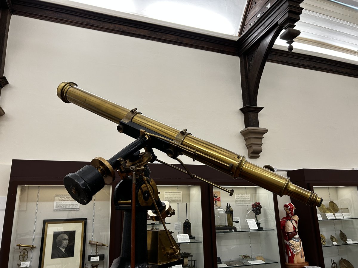WhippleMuseum's tweet photo. Whipple News! We are open on Saturday the 15th of June! 🔭🌟
To celebrate, take a guided tour with Director Dr Joshua Nall, starting at 11am and 2pm!

https://t.co/jFEL51c5bn https://t.co/zjIehvIgcI