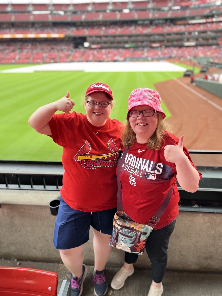 CSSCaresIL's tweet photo. CSS enjoyed a fantastic time at the Cardinals v. Orioles game! These events help those we serve work on independence, from ordering lunches to navigating the stadium. Every outing is a growth opportunity. Can’t wait to go again! Go Cardinals! #csscares #cardinalsbaseball #thelou https://t.co/fse7BGezkB