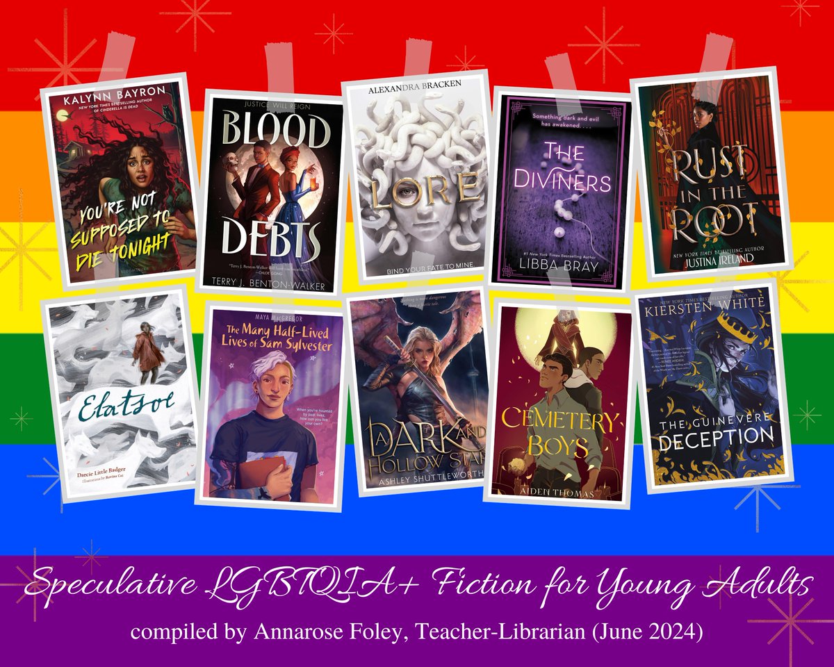 Annarose Foley (@boyntonlibrary) on Twitter photo Ms. Foley Recommends... Speculative LGBTQIA+ Fiction for Young Adults! #bookstagram #librarylife #bookrecs #weneeddiversebooks #readwithpride #lgbtqia #queerbooks ๐ณ๏ธโ๐ <a href="/KalynnBayron/">Kalynn bayron</a> <a href="/tjbentonwalker/">Terry J. Benton-Walker is over yonder๐ฆ</a> <a href="/alexbracken/">Alexandra Bracken Updates</a> <a href="/libbabray/">Libba Bray</a> @PaperAshes <a href="/aidenschmaiden/">Aiden Thomas ๐ต๐ธ</a> <a href="/kierstenwhite/">Kiersten White</a> Ms. Foley Recommends... Speculative LGBTQIA+ Fiction for Young Adults! #bookstagram #librarylife #bookrecs #weneeddiversebooks #readwithpride #lgbtqia #queerbooks ๐ณ๏ธโ๐ <a href="/KalynnBayron/">Kalynn bayron</a> <a href="/tjbentonwalker/">Terry J. Benton-Walker is over yonder๐ฆ</a> <a href="/alexbracken/">Alexandra Bracken Updates</a> <a href="/libbabray/">Libba Bray</a> @PaperAshes <a href="/aidenschmaiden/">Aiden Thomas ๐ต๐ธ</a> <a href="/kierstenwhite/">Kiersten White</a>