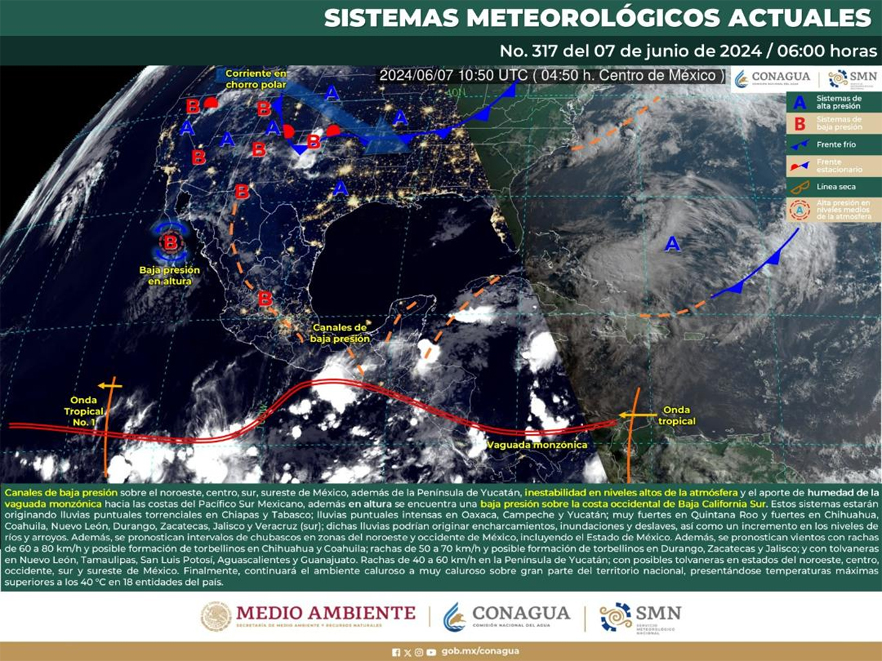 AntequeraDiario's tweet photo. La Coordinación Estatal de Protección Civil y Gestión de Riesgos (CEPCyGR) informa que iniciará un temporal corto de lluvias en la mayor parte del estado, con mayor intensidad sobre la zona costera, Istmo, Sierra Sur y Cuenca del Papaloapan.
https://t.co/dVfgJGcT9N https://t.co/fgNMZ8MJ7V