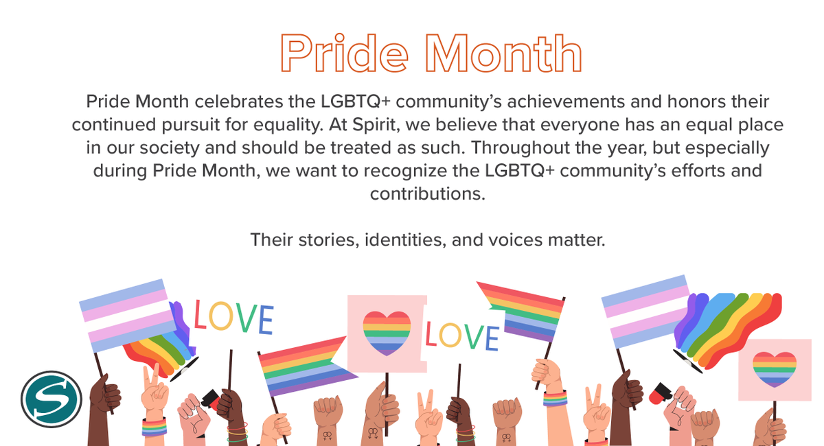 SpiritEnv's tweet photo. June is #PrideMonth! Here at Spirit, we believe that you belong, however you identify, or whoever you love. https://t.co/3oXAULnspc
#EnvironmentalConsultants #Pride #June #LGBTQIA https://t.co/ExLhEqvpjO