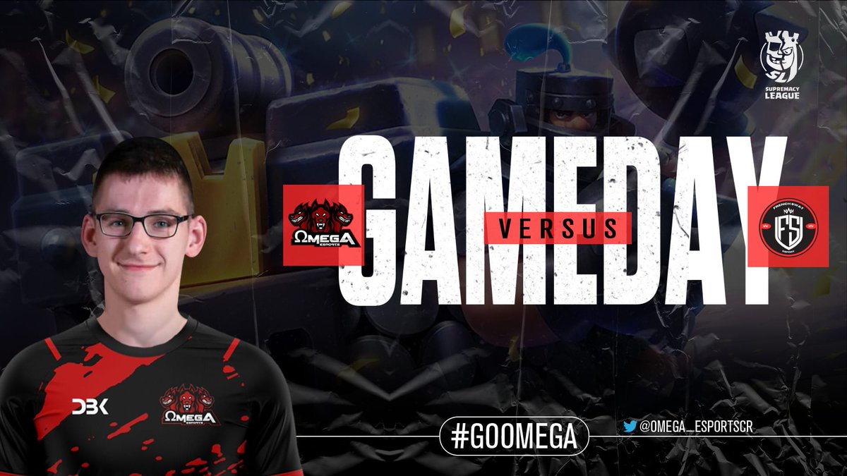 Omega_eSportsCR's tweet photo. #ClashRoyale | #Matchday

Jornada importante! Hay que ganar para seguir con opciones de play off, a darlo todo en la arena!!💪🏻

🏆 @CR_Supremacy
🆚 @French_Swat
⏰: 21:00🇪🇸, 13:00🇲🇽 
📺🇪🇸 : https://t.co/RrF7e4FhKj
📺🇧🇷 : https://t.co/i945v2KtbR 

#GoOmega❤️🖤 https://t.co/rulGbMZ9sZ