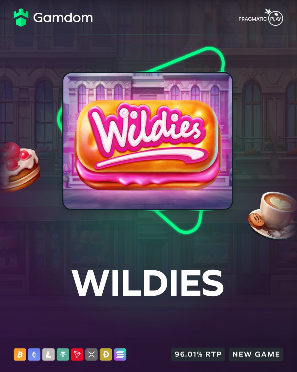 🧁New Game: Wildies by Pragmatic play! 🧁

Step into the vibrant and cozy atmosphere of a street-side café, where delightful surprises and hefty wins await! 🍡

Prepare to seize the opportunity to win up to 7500x your bet in this exhilarating slot adventure! 🍬

We're giving away