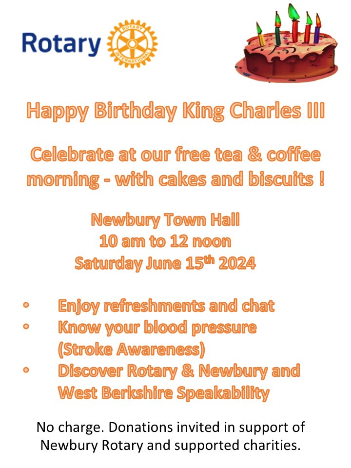 The NHS says persistent high #bloodpressure  can increase risk of heart attacks, strokes, aneurysms &amp; vascular dementia. On Sat 15-June-24 you can have your blood pressure checked free of charge in Newbury.

#stroke #heartdisease #heartattack #hypertension #hypertensionawareness