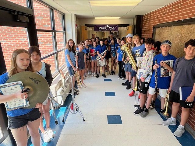 Our 7/8 Grade Band rocked the Trills and Thrills Festival this weekend, earning a superior rating and an overall score of 97/100! 🎵🏆 This achievement reflects the hard work and dedication of our talented students and staff -- we are so proud! #MCSDConnectedness #goblazers