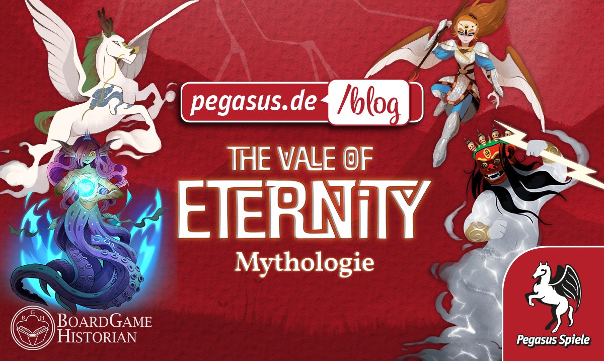 Pegasus Spiele (@pegasusspiele) on Twitter photo Inspiriert von verschiedenen Mythologien, bilden die Spielkarten von THE VALE OF ETERNITY unterschiedliche Kreaturen ab.
Anna Klara und Lukas von <a href="/BoardgameHisto/">Boardgame Historian</a> haben sich die Wesen und ihre mythologischen Ursprünge einmal genauer angeschaut: pegasus.de/blog Inspiriert von verschiedenen Mythologien, bilden die Spielkarten von THE VALE OF ETERNITY unterschiedliche Kreaturen ab.
Anna Klara und Lukas von <a href="/BoardgameHisto/">Boardgame Historian</a> haben sich die Wesen und ihre mythologischen Ursprünge einmal genauer angeschaut: pegasus.de/blog
