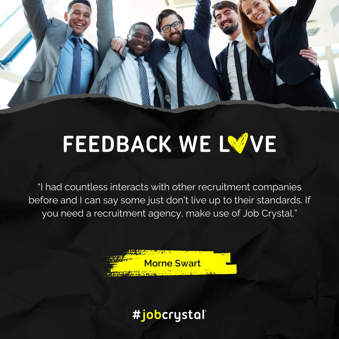 jobcrystal's tweet photo. This is why we do what we do! 🙌🎉
#ourwhy #jobcrystal #jobseekers https://t.co/7yktD24NMk