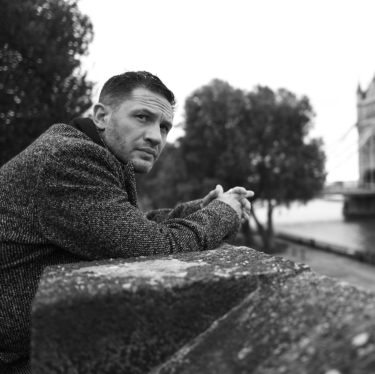 Just a relaxing morning waiting around for his illegal goods to arrive.