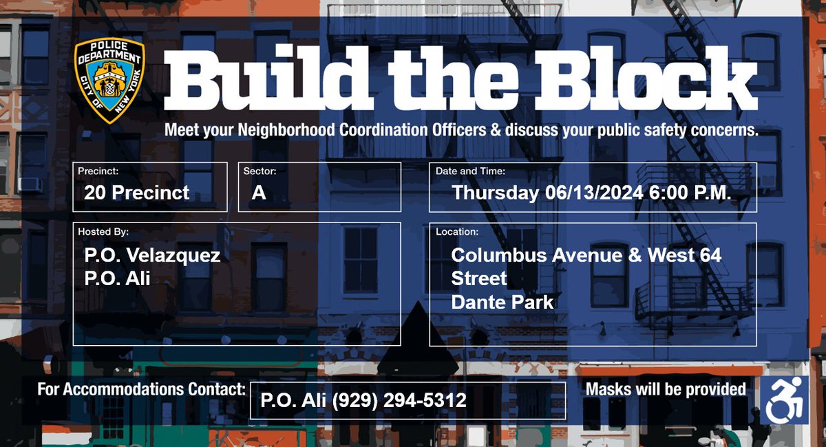 NYPD 20th Precinct tweet media