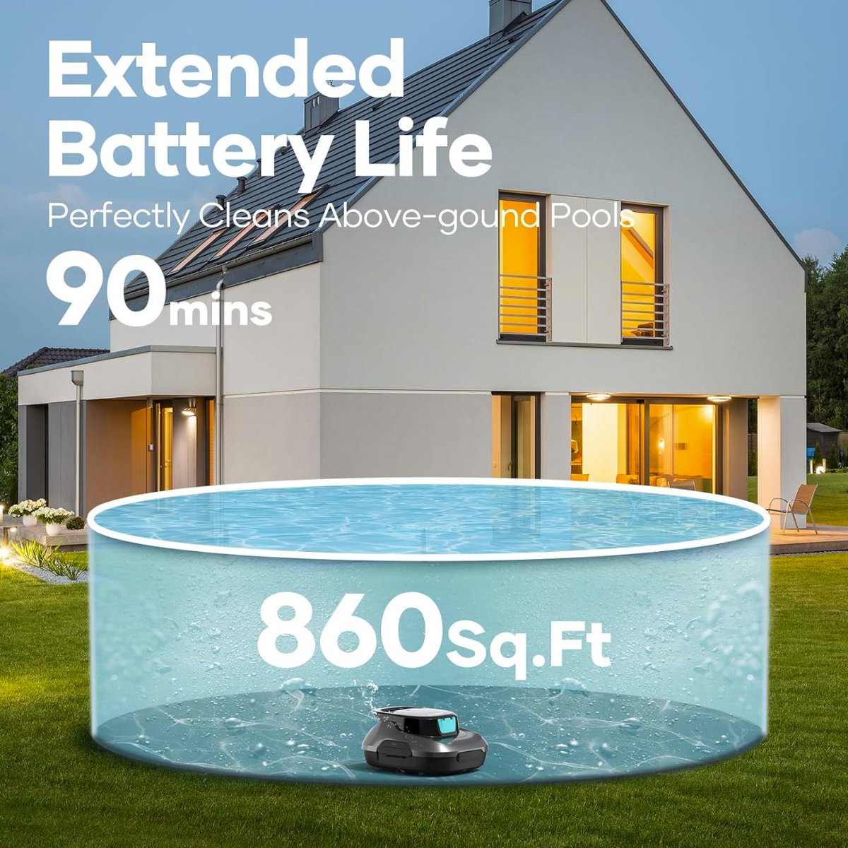 yungemma18's tweet image. Ditch the pool net! The AIPER Cordless Robotic Vacuum cleans your pool floor for up to 90 minutes, all without a pesky cord. 
buy now at: amzn.to/3yR8QdG

#poolcare 
#roboticcleaner 
#AIPER
#amazon