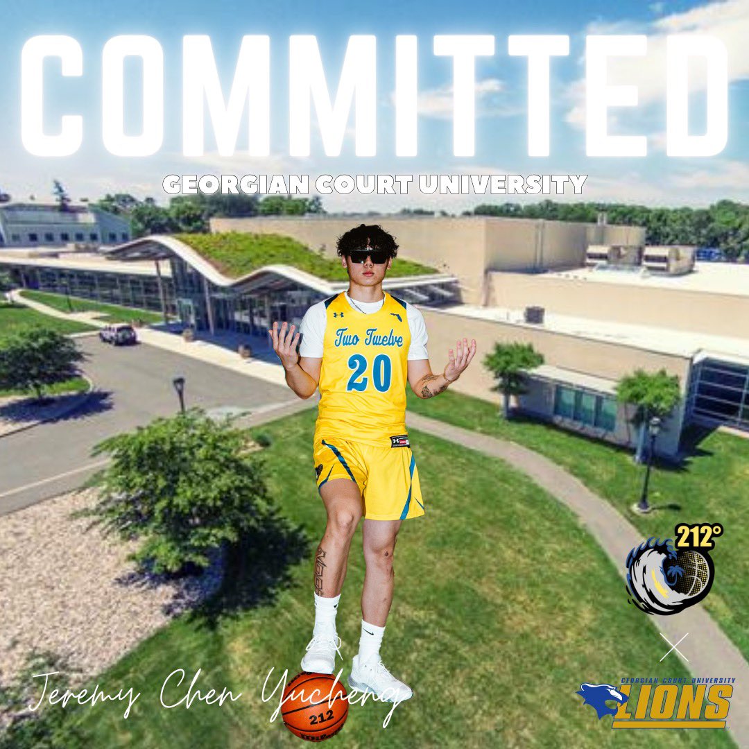 212° Sports Academy (@twotwelvesports) on Twitter photo Congratulations to Jeremy Chen Yucheng  for his commitment to Georgian Court University  (<a href="/GCULionsMBB/">Georgian Court MBB</a>)
Continue to #BeTheSteam! Congratulations to Jeremy Chen Yucheng  for his commitment to Georgian Court University  (<a href="/GCULionsMBB/">Georgian Court MBB</a>)
Continue to #BeTheSteam!