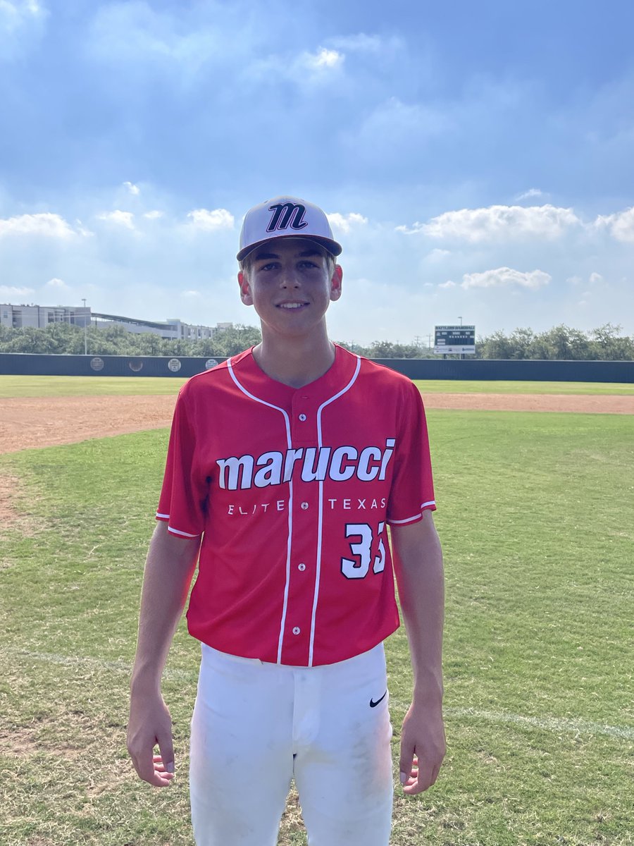 F: <a href="/RecruitMETx/">METx Recruiting</a> CTX Czeszewski 17, SA Red Birds 0 
PoG: Sam Barber 3IP, 2K, 0ER, 1H
