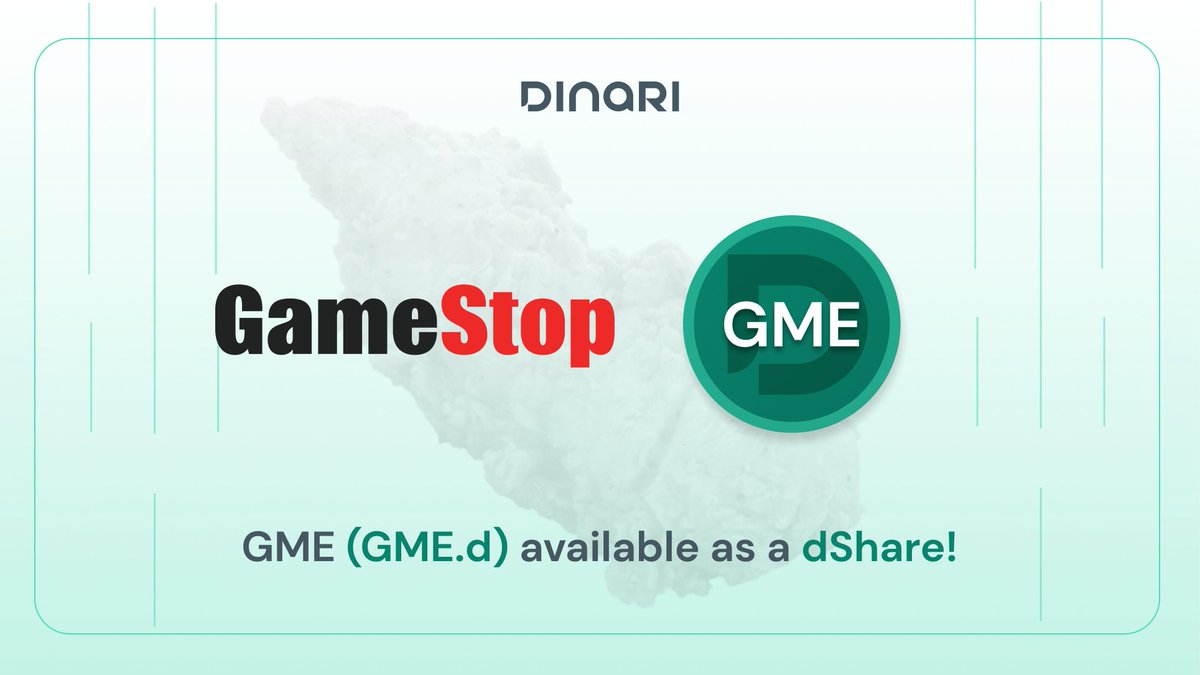 Dinari tweet media