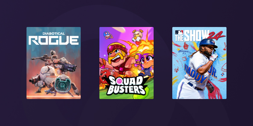 Toornament (@toornament) on Twitter photo 🎮 It is time to welcome three new games on Toornament:
⚔️#SquadBusters
🔫<a href="/Diabotical/">Diabotical Rogue</a> Rogue
⚾#MLBTheShow 24
Bring together your community and launch into your first tournaments on organize.toornament.com 🎮 It is time to welcome three new games on Toornament:
⚔️#SquadBusters
🔫<a href="/Diabotical/">Diabotical Rogue</a> Rogue
⚾#MLBTheShow 24
Bring together your community and launch into your first tournaments on organize.toornament.com