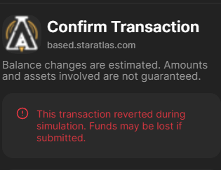 StarAtlasPro's tweet image. Today's #sagelabs grind is being a pain in the ass...

According to @Jojocryptoquest, it's a maintenance (upgrade) of the @staratlas RCP provider...

I hope it gets better soon🙏