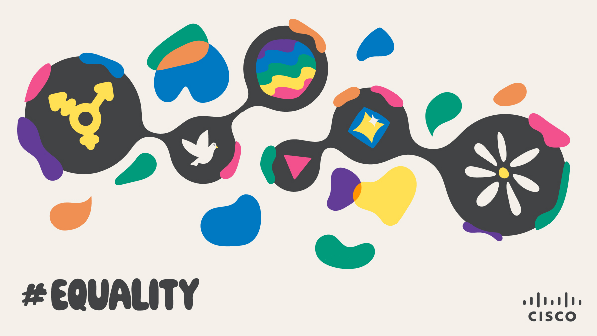 WomenOfCisco's tweet image. Happy PRIDE Season to our #Cisco colleagues, and to LGBTQ+ people everywhere! Our mission at Cisco, to power an inclusive future for all, means celebrating the strength in diversity and coming together for positive change. 🏳️‍🌈 #CiscoPrideTurns20 #CiscoPride #WeAreCisco