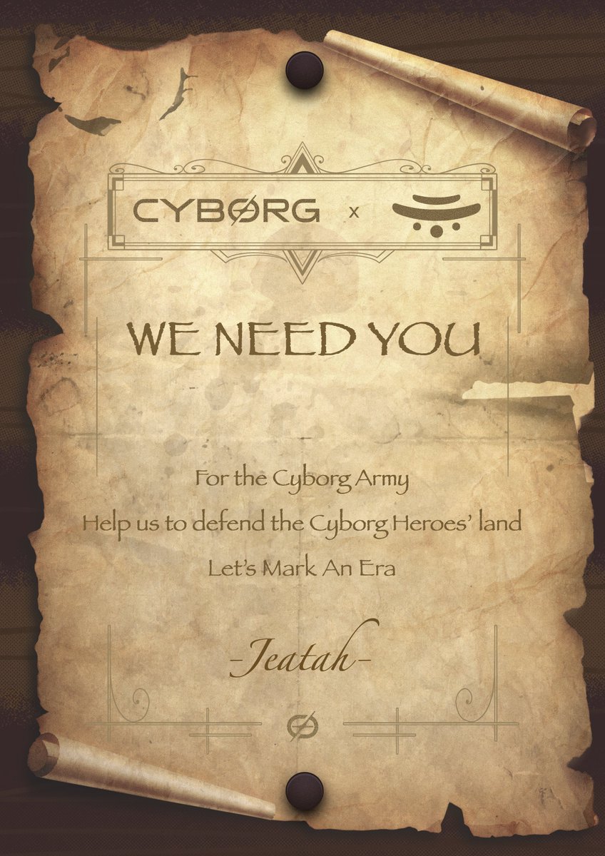 ⚔️ Let's win this battle: zealy.io/cw/gameoncybor…