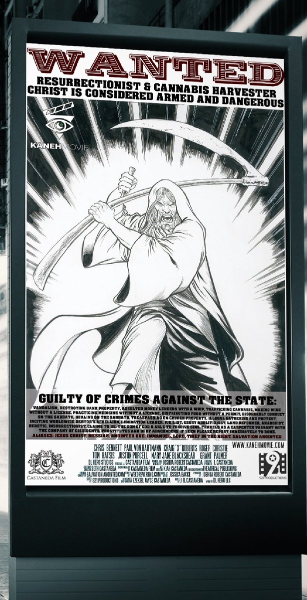 JESUS CHRIST was a rebel with a KANEH Cause ;) #kanehmovie