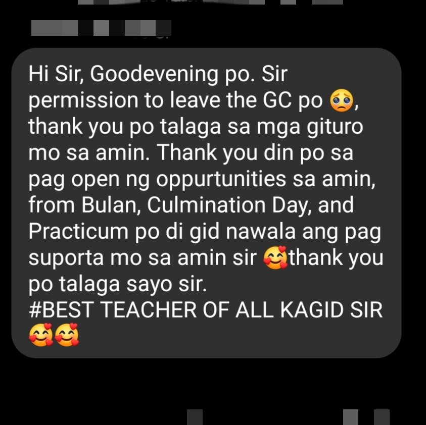 RolanJayyy's tweet photo. Grabe, ga melt gid akon heart basta may gapasalamat sa akon. Thank you Lord sa amo ni nga heart. Mas ginaganahan pako nga magserve sa imo by helping these young ones. Praise be to You!✨🙌🏻 https://t.co/7mbFUVeQJR