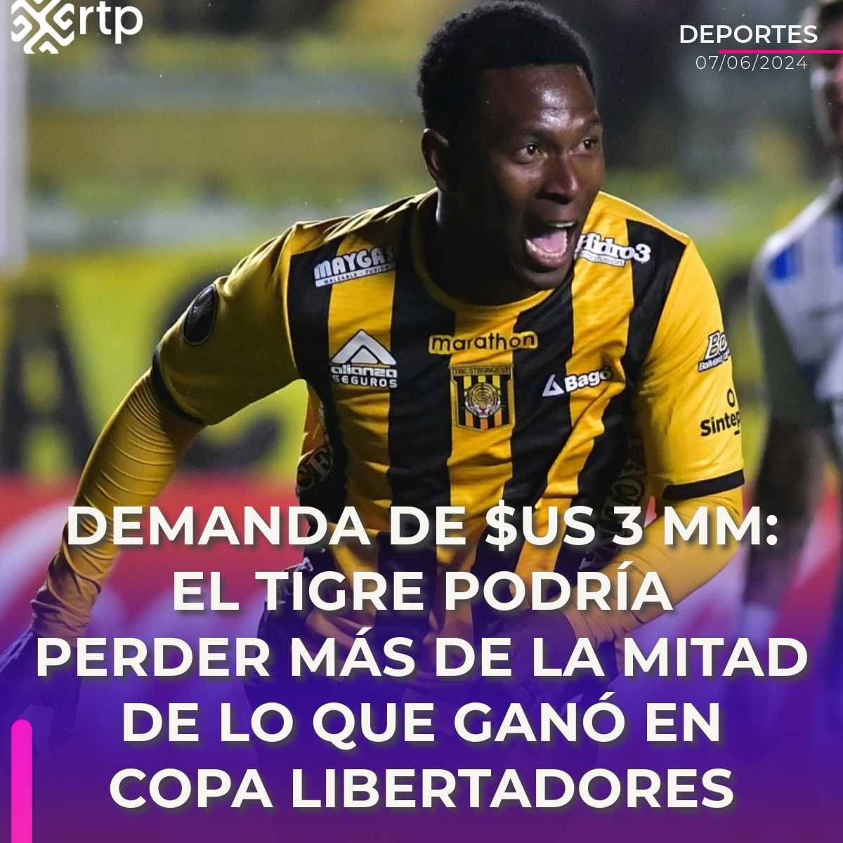 rtp_bolivia's tweet photo. #RTPDeportes
🟡⚫️🟡 El #clubTheStrongest recibió una demanda por parte del #clubEmelec, siendo su reclamo la finalización de contrato que tuvo el futbolista #BryanAngulo estando en el equipo atigrado sin aviso previo a la institución ecuatoriana.
El monto exigido a pagar es de 3 millones de dólares. La formalización de este pedido ya está en curso, The Strongest tendrá que presentar su defensa ante este caso.
El campeón boliviano entró a la competición directo a disputar la fase de grupos, donde la bonificación segura es de 3.000.000 de dólares.
A esa base, ya se le puede sumar 1.250.000 dólares por lo que será su participación en octavos y otros 990.000 dólares por mérito deportivo al haber ganado en lo que va de su participación tres partidos.
La Conmebol estableció en ese ítem un incremento de 30.000 dólares por partido con respecto al año anterior, cuando el premio era de 300.000 dólares, por tanto, ahora es de 330.000 dólares, una cifra que solo rige en la fase de grupos.
Con todo, la suma total para la billetera atigrada es de 5.240.000 dólares.
(Agencias)