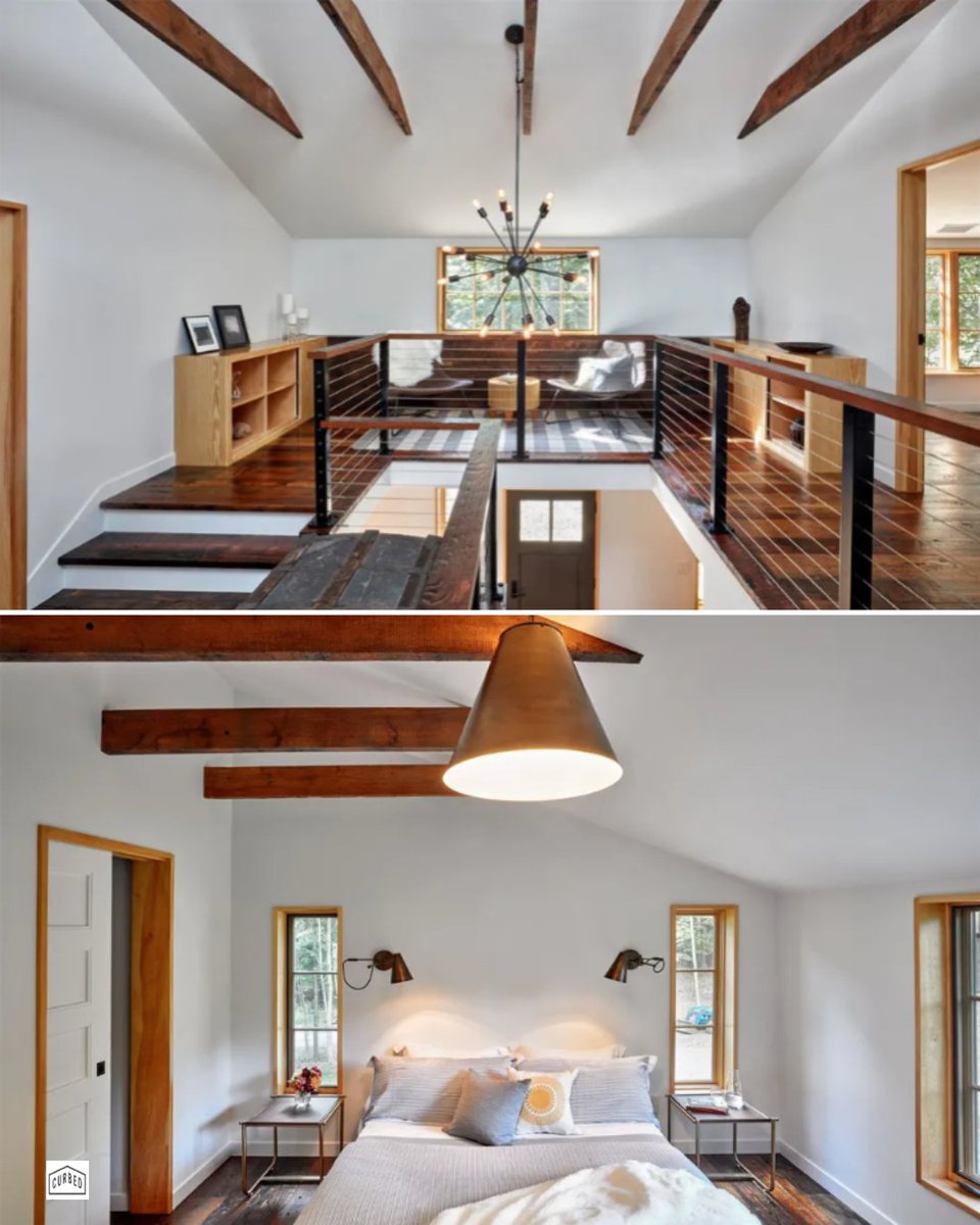 LumberBuffalo's tweet image. Exposed wood ceilings add visual interest to any room and work with any style – rustic, traditional, or modern. hubs.li/Q02zyTG-0
#cedarlumber #redwoodlumber #woodlovers #architects #architecture #builders #remodeling