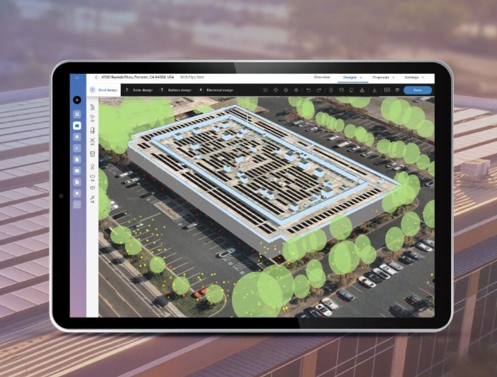 Enphase's tweet photo. Join us for Solargraf's latest webinar!
Design, finance, and generate permits for both residential and commercial projects using Solargraf’s all-in-one platform. Learn how #Solargraf can create #solardesigns for all your #commercialsolar projects and streamline your workflow.
📅 Date: June 18th, 2023
🕒 Time: 3:00 PM EST
Don't miss out on this opportunity to transform your solar projects with ease and efficiency!
Register Now: https://t.co/my5CBonqez