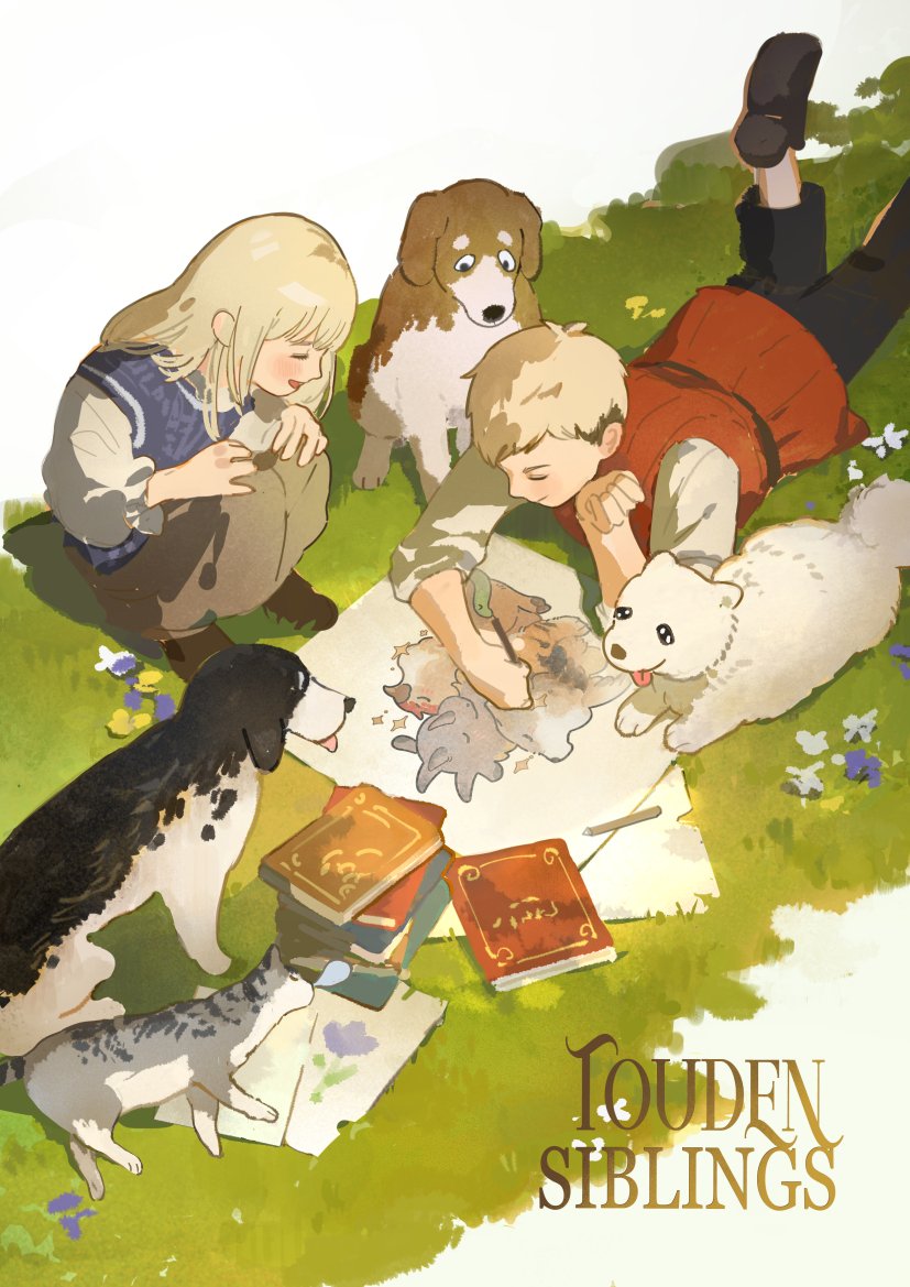 nanikoreee9's tweet image. Touden Siblings 🐶💛
#dungeonmeshi #ダンジョン飯 #DeliciousinDungeon