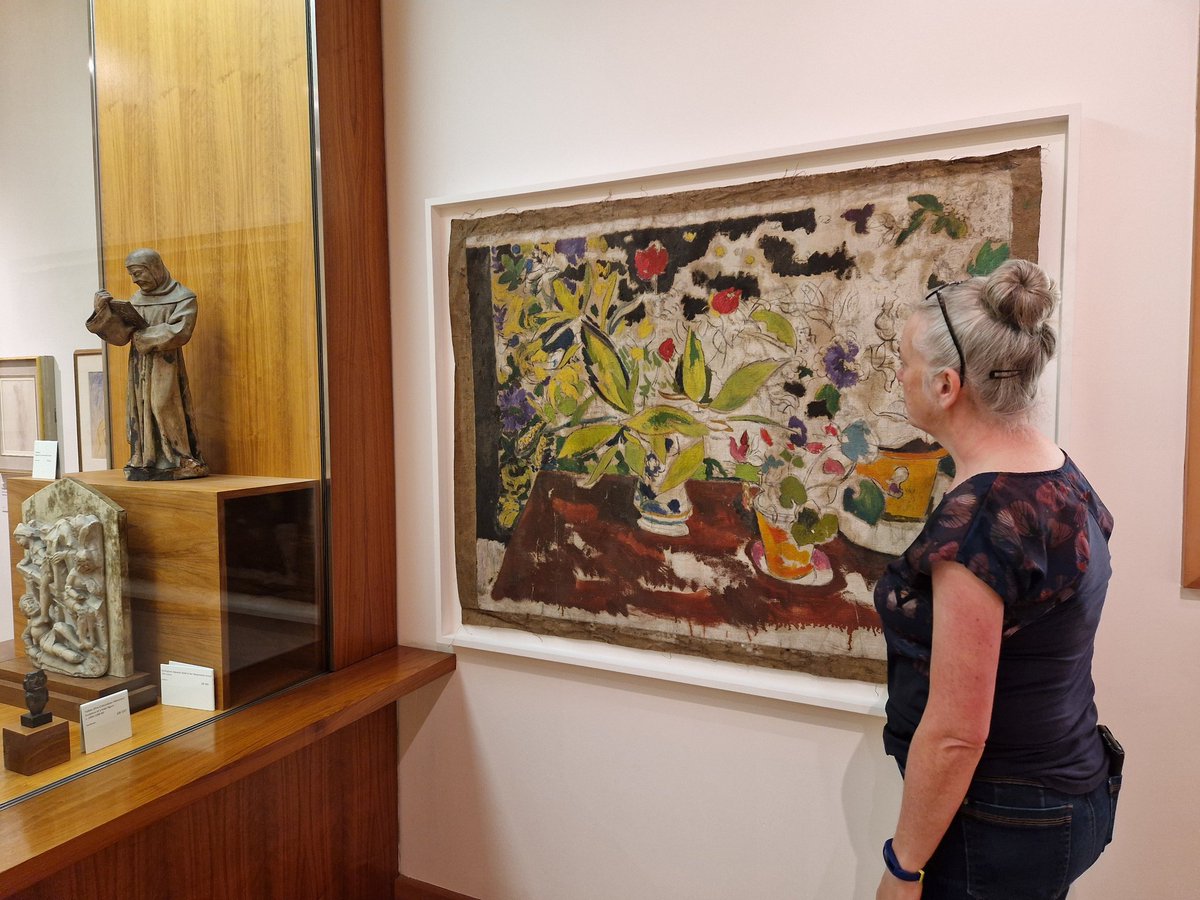 JulieNAGWalsall's tweet photo. We're ready to launch! And had a lovely visit this afternoon from our much missed former colleague Rachel, who was able to get a sneak peek at #EqualAndAble See it tomorrow @newartgallery including some never before displayed works by Theo Garman! https://t.co/jAOZQWR8dL https://t.co/ytQ1QDZKx3