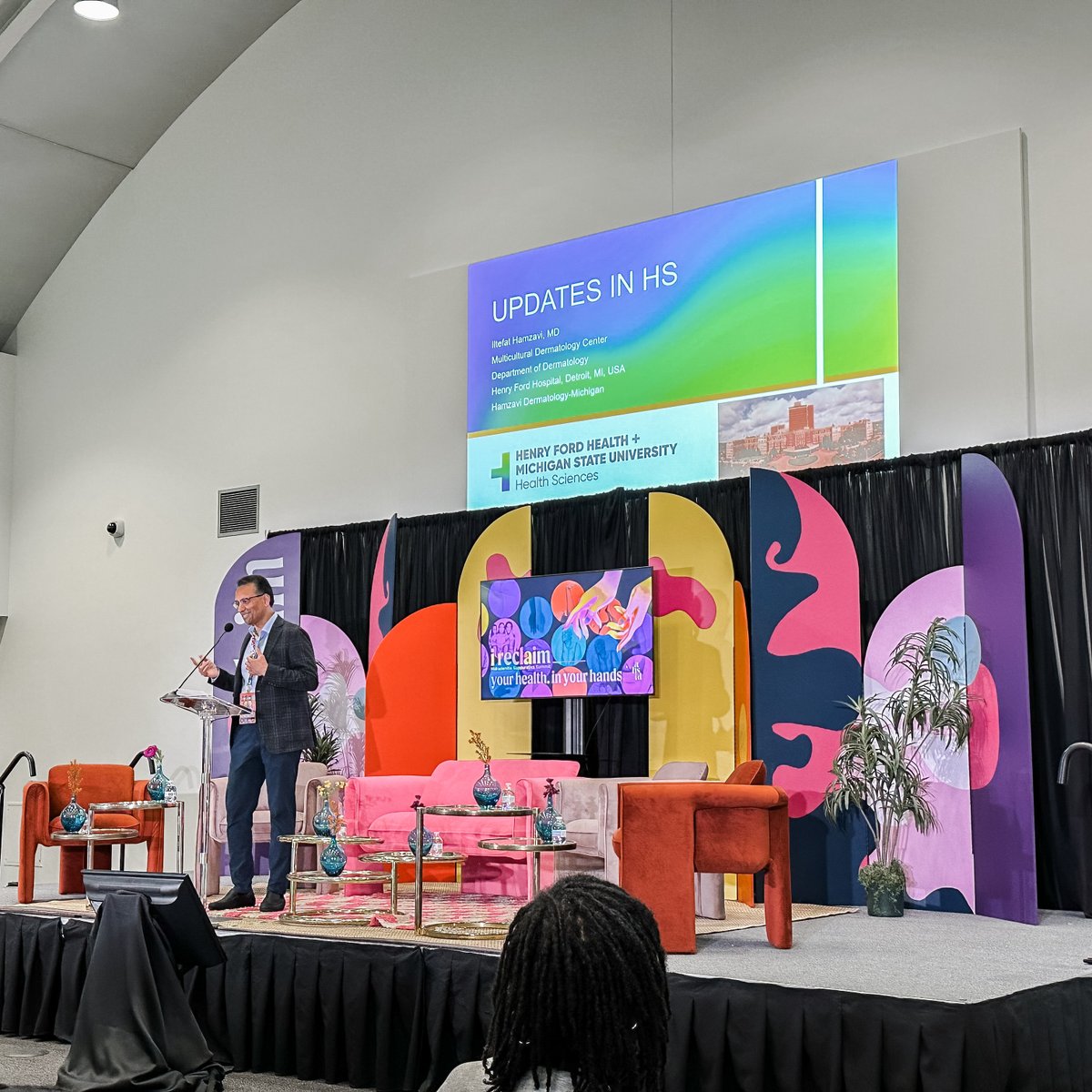 📸 Exciting moments at the I Reclaim HS Summit in Detroit, MI! Our past president, Dr. Iltefat Hamzavi, kicked off the event with an inspiring opening address. Dr. Hamzavi's dedication and passion continue to drive our mission forward. 🌟

#HSAwarenessWeek #HS <a href="/theahsid/">The Association of Hidradenitis Suppurativa and ID</a>