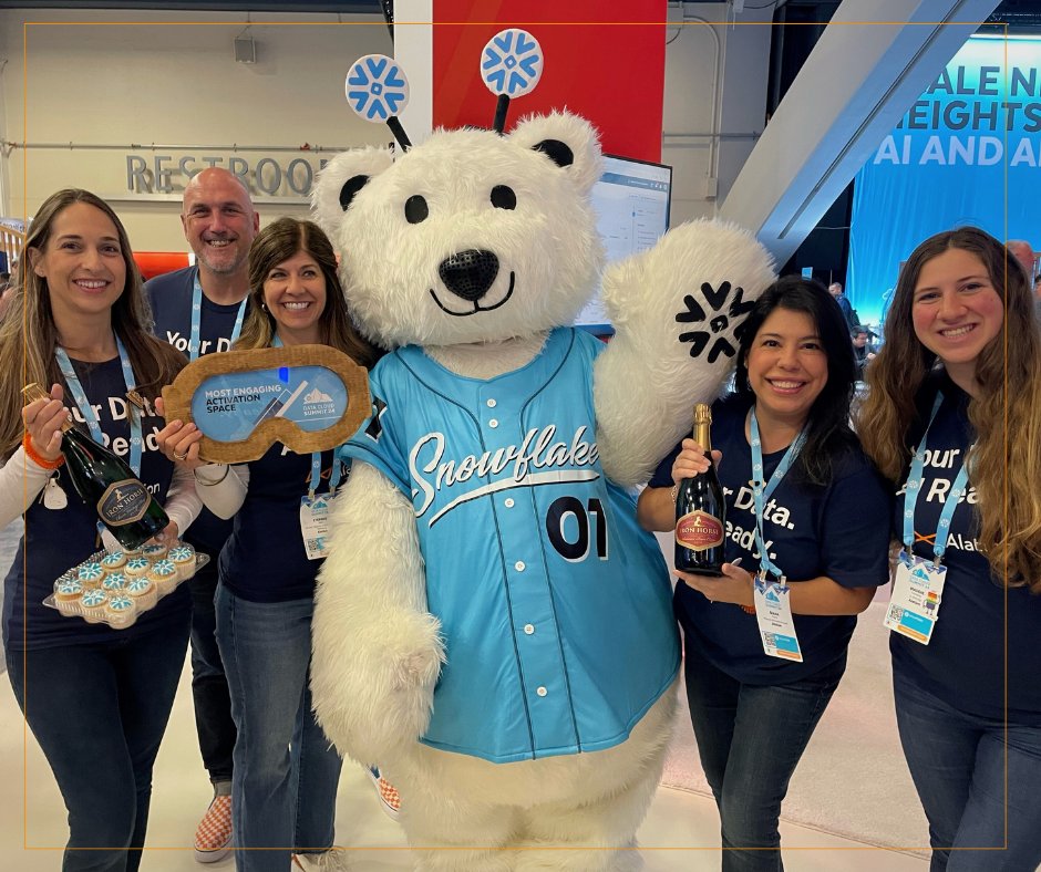 exhibitusinc's tweet image. Alation was awarded Most Engaging Activation Space at #SnowflakeDataCloudSummit!❄️We are proud to team up with creative brands to create an unforgettable space. Congratulations to everyone involved in crafting an elevated experience!🏆
#ExhibitusCraftingBrandExperiences