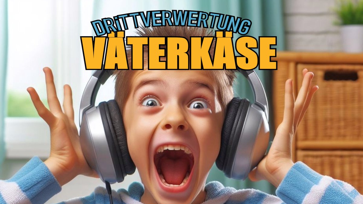 Drittverwertung #159 – VÄTERKÄSE – Ich höre was, was Du nicht hörst! - jetzt überall wo es Podcasts gibt (nach "Drittverwertung" suchen und auf Drittverwertung.de  // feat. <a href="/DerFrankster/">Frank</a> <a href="/HerrHavoc/">Havoc-Project</a> <a href="/iceworx_tv/">iceworx.tv</a>