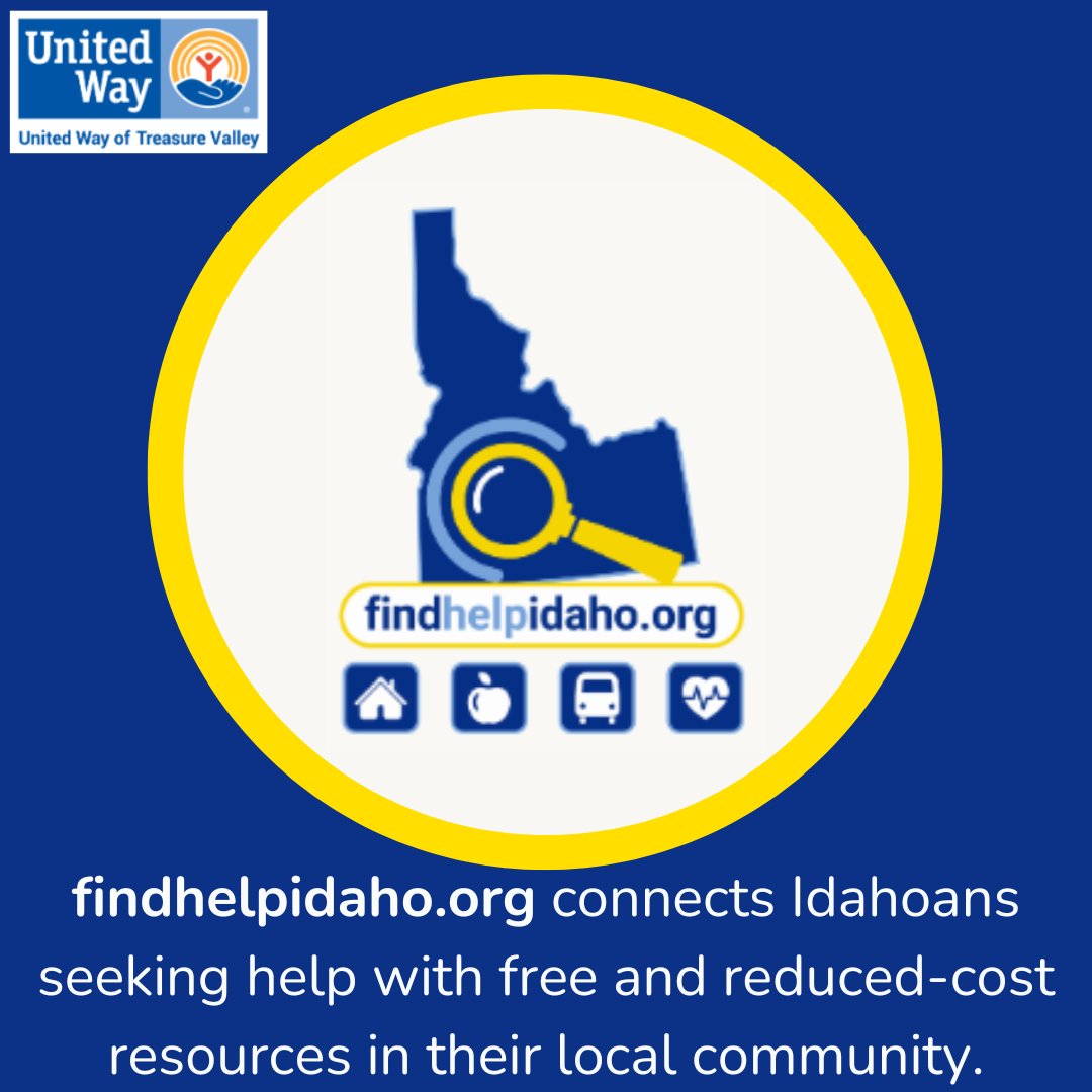findhelpidaho.org connects Idahoans seeking help with free and reduced-cost resources in their local community. 
Need help? Visit findhelpiaho.org today!

#findhelpidaho #nonprofit