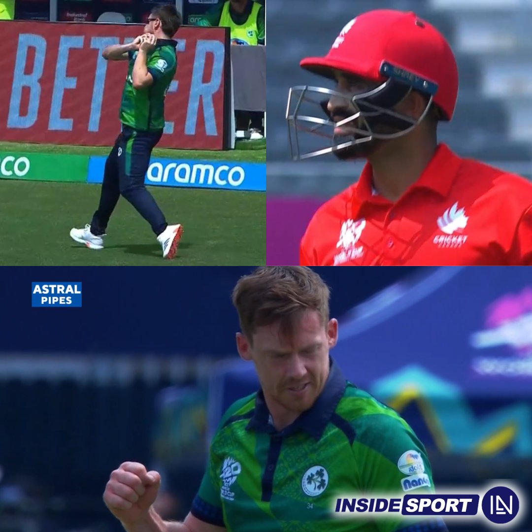 InsideSportIND's tweet photo. Craig Young strikes again, Pargat Singh walks back for 1⃣8⃣
Canada are three down now!
📸: Disney+ Hotstar
#T20WC2024 #CANvIRE #CraigYoung #PargatSingh #CricketTwitter https://t.co/3HnutsgWn0