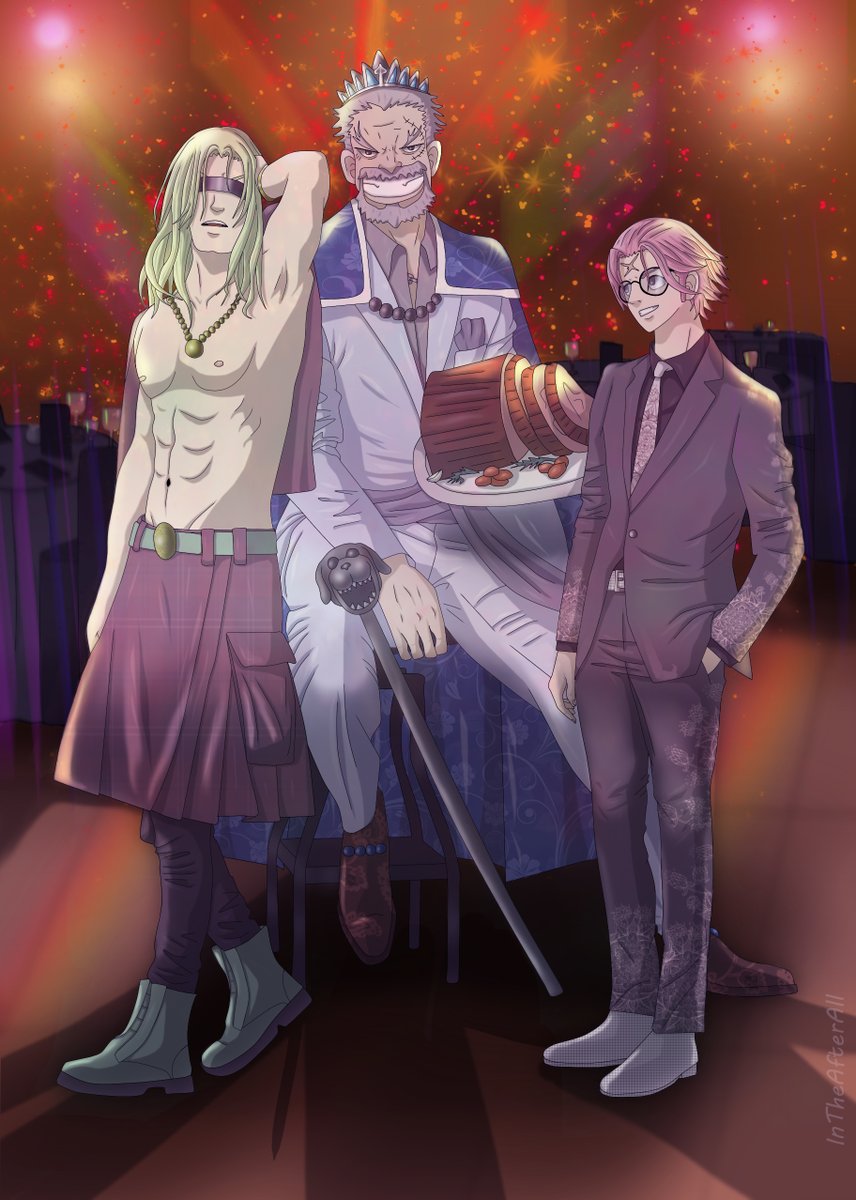 the full piece I did for the <a href="/opmetgalazine/">Wealth, Fame, Power</a> 
#onepiece