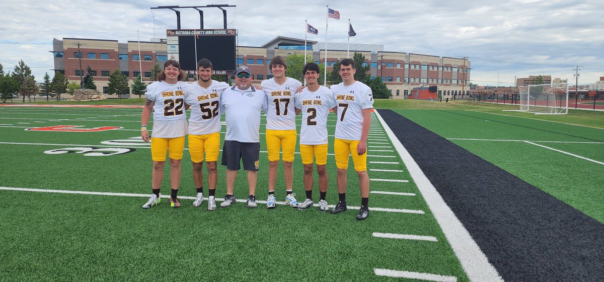 Laramie County representing in the 51st Annual Shrine Bowl game.