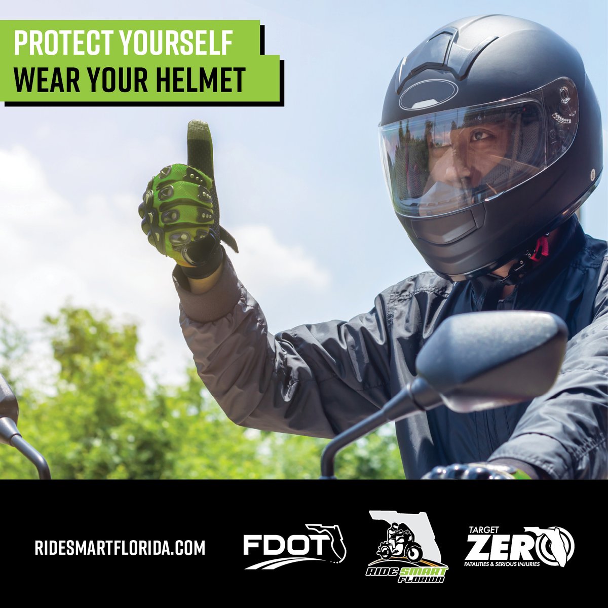 CityofMiami's tweet image. Prioritize safety on your motorcycle: always wear a helmet! Be wise, protect yourself!
#RideSmartFL #letsgeteveryonehome