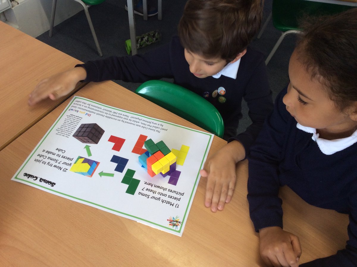 We have enjoyed challenging ourselves in school with the <a href="/mathsExplorers/">Maths Explorers</a> puzzles this week!