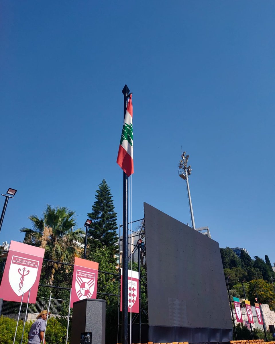AUBGradCouncil's tweet photo. The knowledge and skills you gained through your education at AUB will help elevate the community and let its flag wave proudly!
#AUB #AUBGrad24 #AUBGraduation #AUBCommencement2024 #Graduation #AUBite #AUBAlumni #Congratulations #Classof2024 https://t.co/7RxQDBkC0F