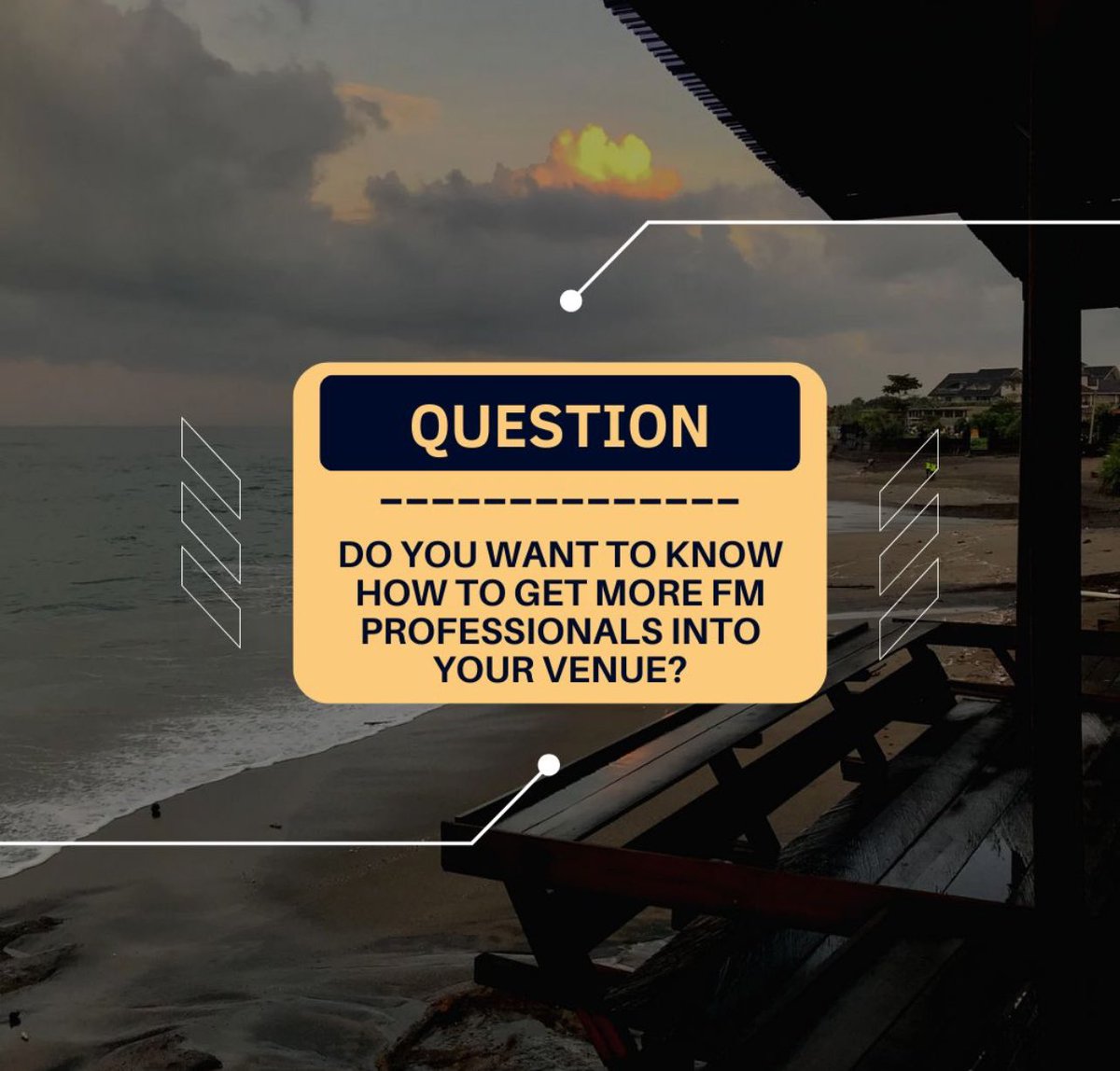 We are looking for venues who would like to host one of our best practice events next year. 

If this sounds like something you would like to get involved with, please get in touch!