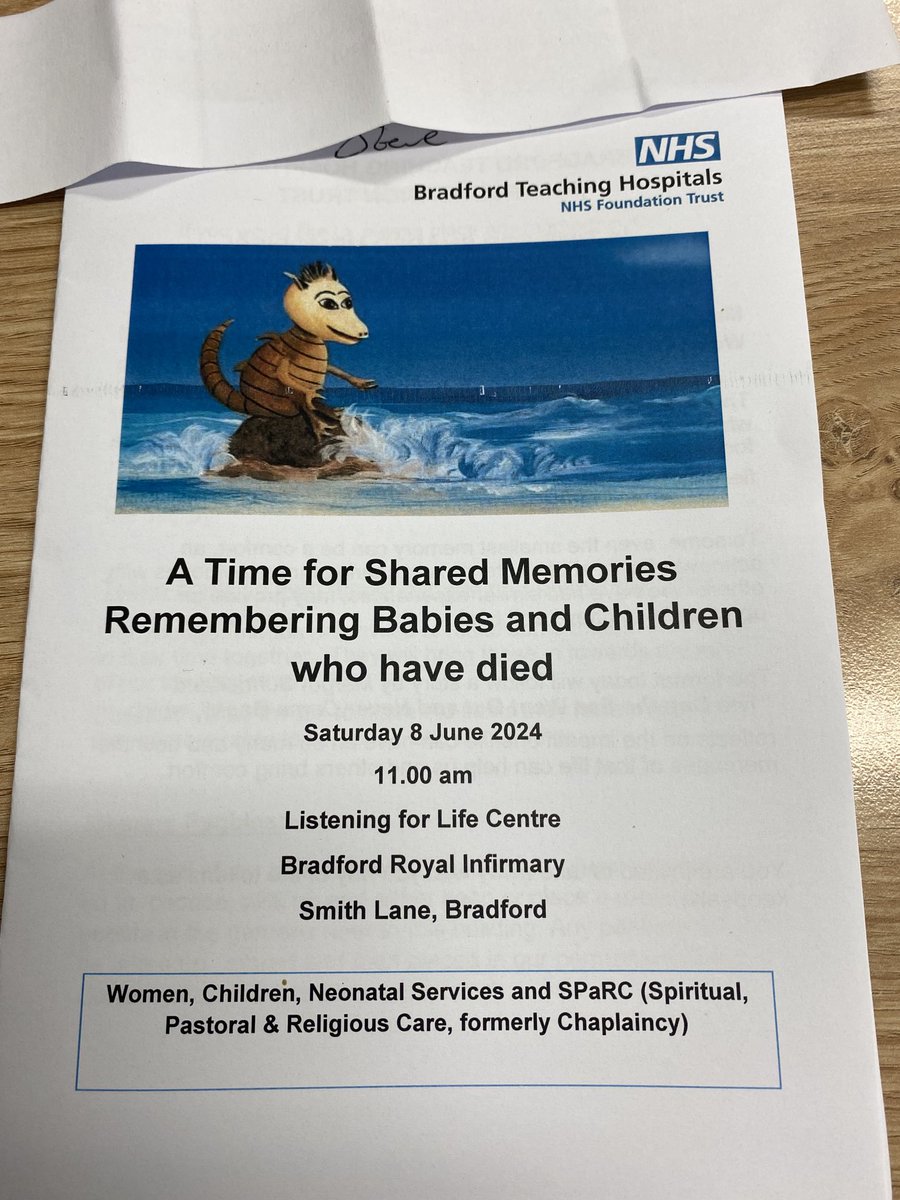 SPaRC Team@BTHFT (previously Chaplaincy) (@bthftsparcteam) on Twitter photo Anyone affected by baby or child loss is welcome to attend the Shared Memories event tomorrow Saturday 7th June from 11am at Listening for Life Centre. Free event with children’s activities. <a href="/BTHFT/">Bradford Teaching Hospitals NHS FT</a> @Mel_Pickup Anyone affected by baby or child loss is welcome to attend the Shared Memories event tomorrow Saturday 7th June from 11am at Listening for Life Centre. Free event with children’s activities. <a href="/BTHFT/">Bradford Teaching Hospitals NHS FT</a> @Mel_Pickup